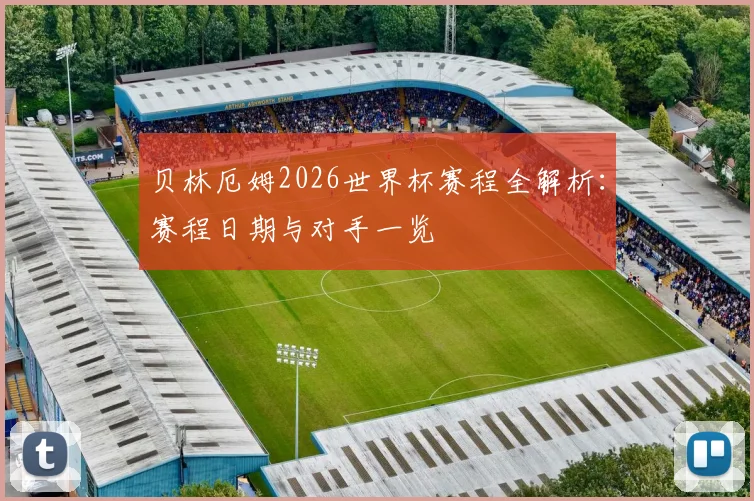 贝林厄姆2026世界杯赛程全解析：赛程日期与对手一览